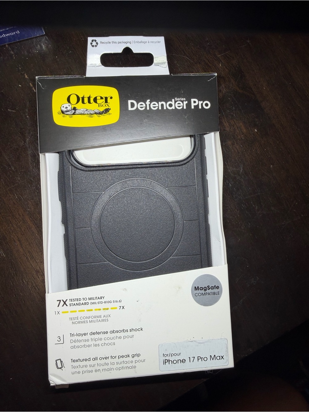 OtterBox Defender Pro Case for iPhone 17 Pro Max - Black